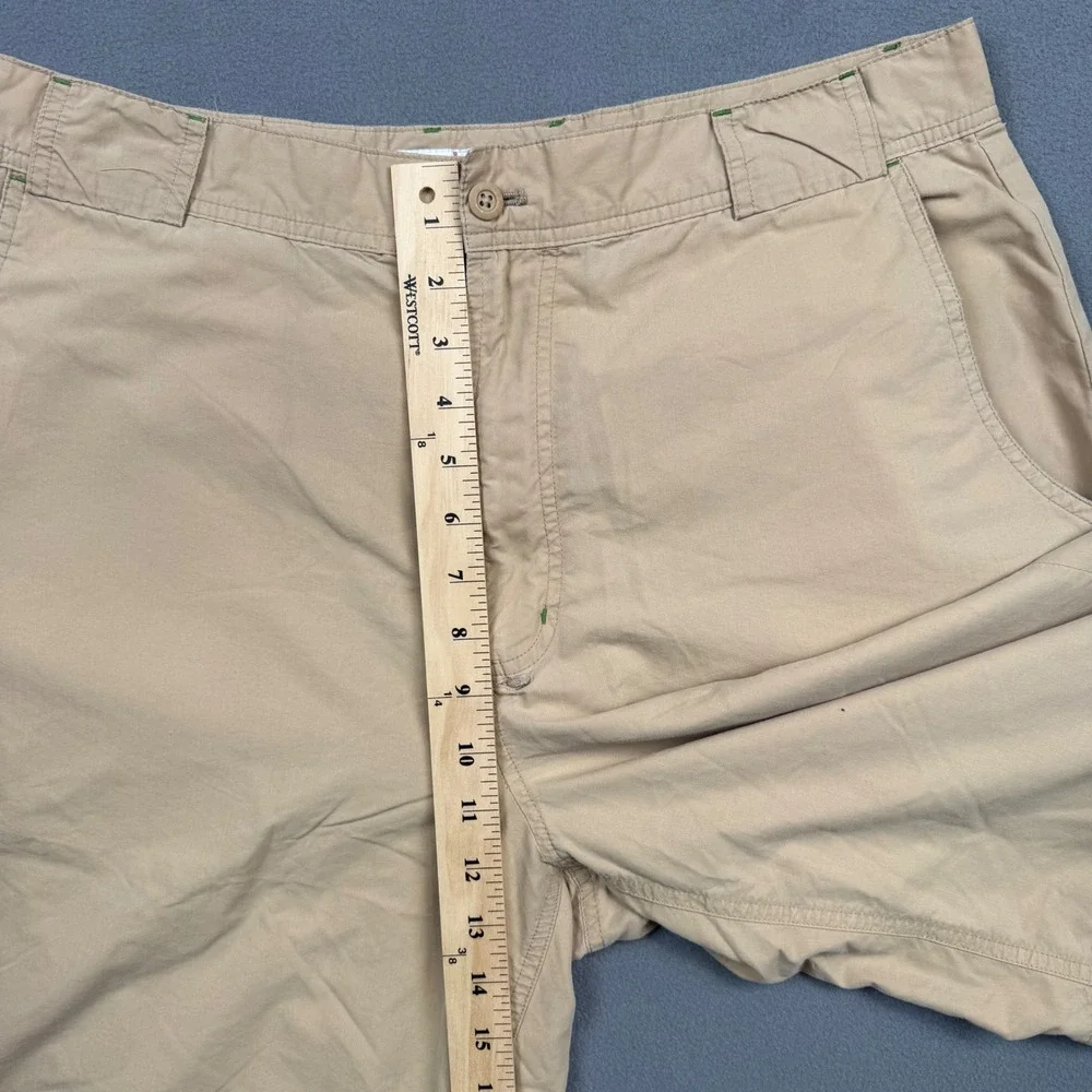 Ecko Unltd Y2K Skater Cargo Shorts Cotton Nylon Baggy Khaki 16